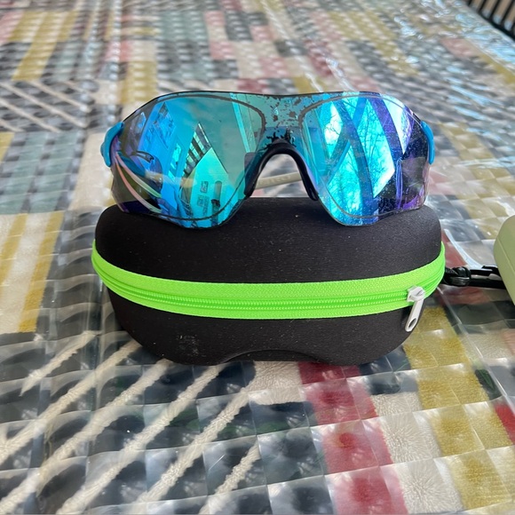 Oakley Blue and Purple Sunglasses